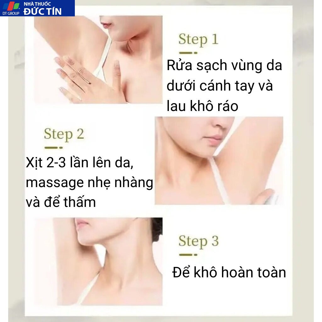 Khử mùi hôi nách dứt điểm Đông Y Trung Hoa 30ml chính hãng AME COSMETIC 23 nach4