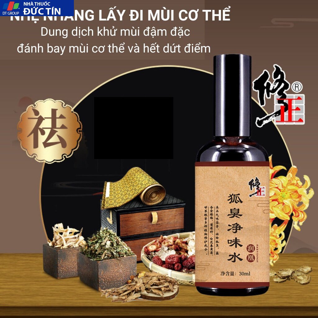 Khử mùi hôi nách dứt điểm Đông Y Trung Hoa 30ml chính hãng AME COSMETIC 22 nach5