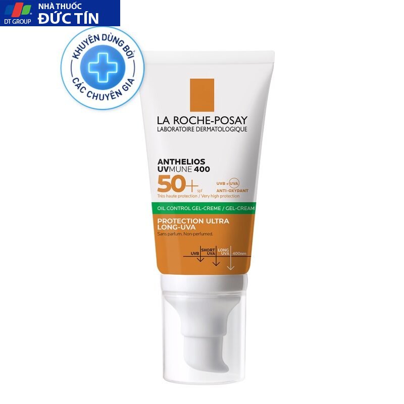 Kem chống nắng La Roche-Posay kiềm dầu 12H Anthelios UVMUNE 400 Gel-Cream 25 nag1