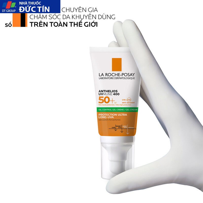 Kem chống nắng La Roche-Posay kiềm dầu 12H Anthelios UVMUNE 400 Gel-Cream 18 nag9
