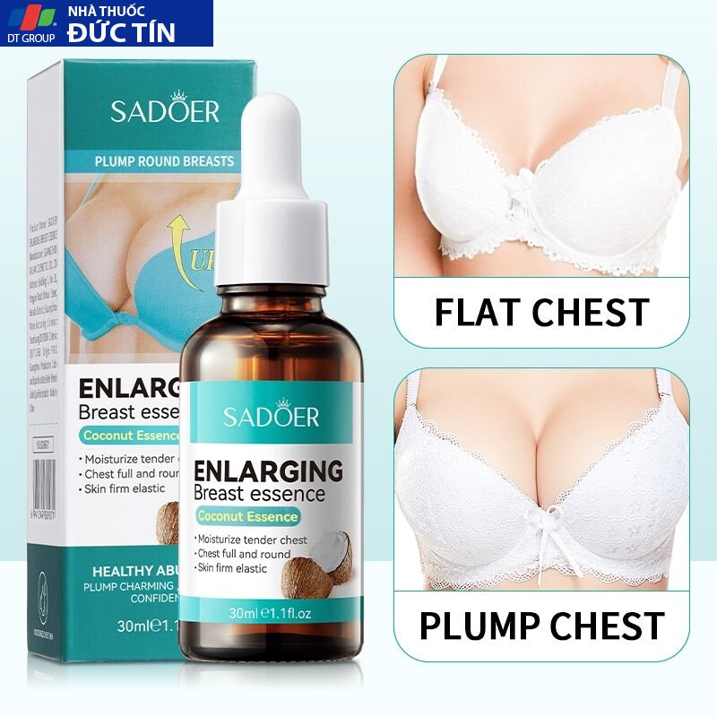 Tinh chất serum giúp nở ngực, giúp vòng một thêm căng tròn, đầy đặn, quyến rũ cho phái nữ Coconut Essence Sadoer 26 nanguc2