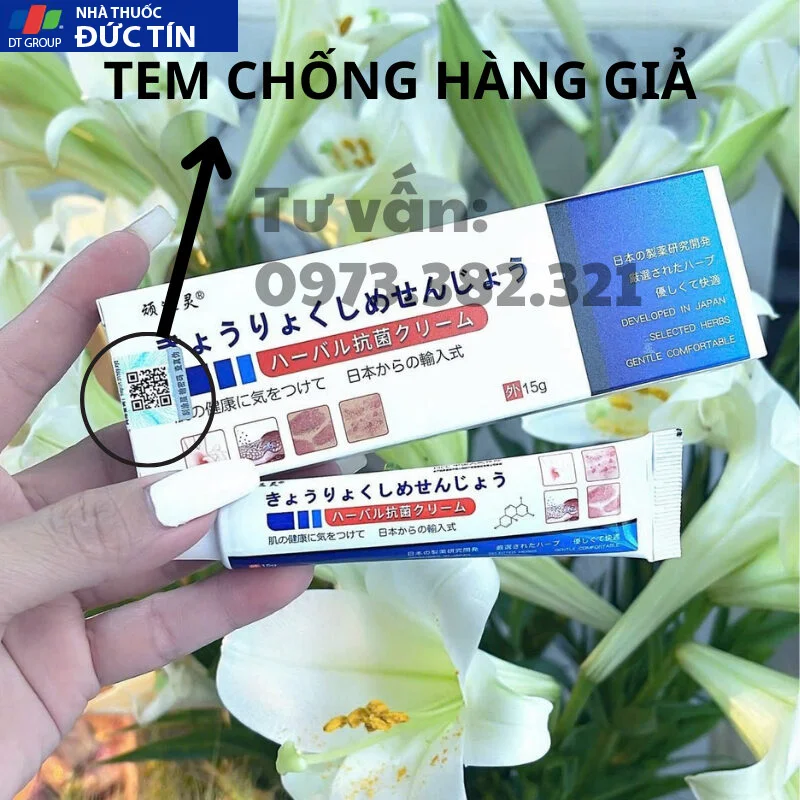 Kem Bôi Viêm Da Cơ Địa NHẬT BẢN Hỗ Trợ Dứt Điểm Lác Đồng Tiền, Nấm Da Đầu, Ghẻ Nước, Á Sừng Cực Kì Hiệu Quả - Ảnh 3