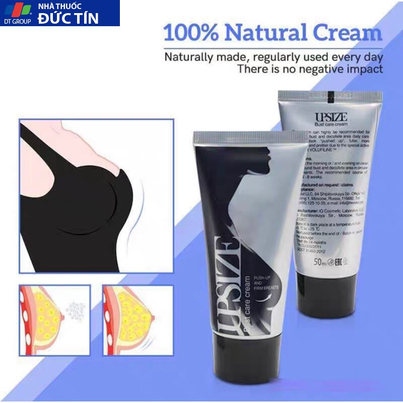 Kem Nở Ngực UPSIZE Nga Có Tem Chính Hãng - Kem Nở Ngực Tăng Size Vòng 1 Căng Tròn, Đầy Đặn, Làm Hồng Nhũ Hoa - Nhà Jang 20 nonguc6 1