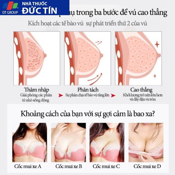 Nở Ngực Tinh dầu nở ngực cho nữ chăm sóc ngực 30ML kích thích phát triển ngực hiệu quả ngực nâng ngực săn chắc 22 nonguc6