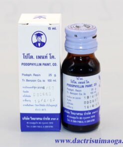 PODOPHYLLLIN ĐÁNH BAY SÙI MÀO GÀ MỤN CƠM MỤN CÓC KHÔNG TÁI PHÁT ( che tên sp )