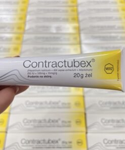 Kem sẹo Contractubex, kem mờ sẹo thâm, sẹo lồi, sẹo lõm, sẹo mụn 30g