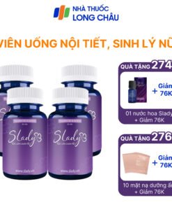 Alternative view of Viên Uống Nội Tiết Tố Nữ Slady Mua 4 Tặng 1 Cải Thiện Nội Tiết Sinh Lý Giảm Khô Hạn Bốc Hỏa Mất Ngủ Nám Tàn Nhang Mabio