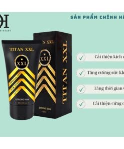 Kem tăng kích thước TITAN XXL , tăng cậu bé 18-20cm, to dài cậu bé nhanh chóng ngay lập tức chỉ sau 1 liệu trình.