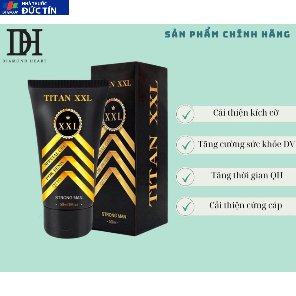 Kem tăng kích thước TITAN XXL , tăng cậu bé 18-20cm, to dài cậu bé nhanh chóng ngay lập tức chỉ sau 1 liệu trình. 20 tang1 2