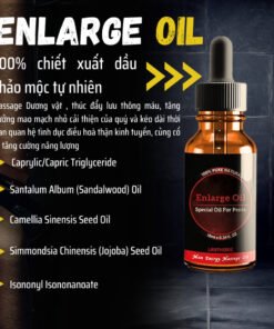 Tăng Kích Thước Cậu Nhỏ Enlarge Oil- Dầu Matxa Tăng Độ Dày Đem Lại Sức Mạnh Nam Giới 10ml 7 tang2
