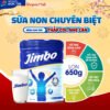 Sữa Tăng Cân Cho Bé JIMBO, Sữa Non Cải Thiện Tiêu Hóa, Tăng Cường Đề Kháng, Phát Triển Não Bộ Cho Bé Từ 3 Đến 18 Tuổi