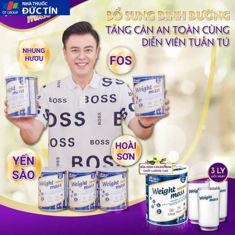 Sữa Tăng Cân Weight Mass Cải Thiện Tình Trạng Cân Nặng Hiệu Quả - Lon 720g 18 tangcan2 1