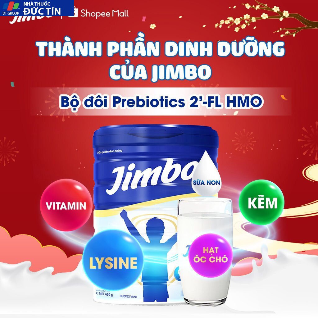 Sữa Tăng Cân Cho Bé JIMBO, Sữa Non Cải Thiện Tiêu Hóa, Tăng Cường Đề Kháng, Phát Triển Não Bộ Cho Bé Từ 3 Đến 18 Tuổi 25 tangcan5