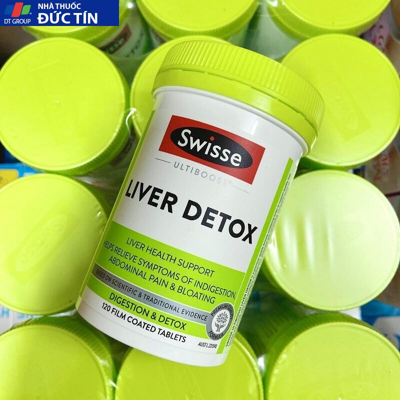 Viên Uống Thải Độc Gan - Swisse Liver Detox - 60/120/200 viên 24 thaidoc4