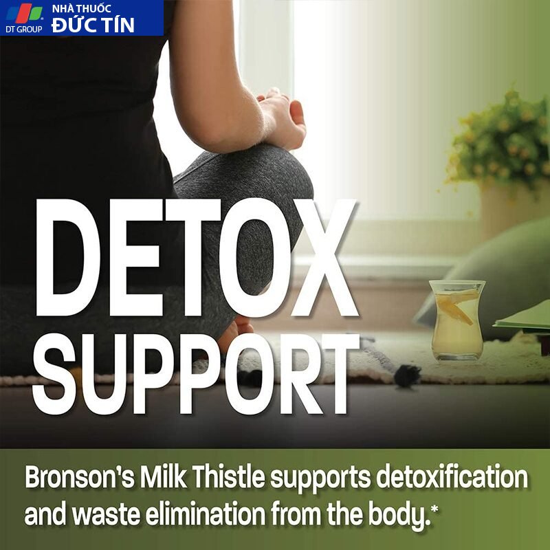 Viên uống thanh lọc tái tạo gan Milk Thistle Dandelion 1050 mg 120 viên 12 thaidoc5 1