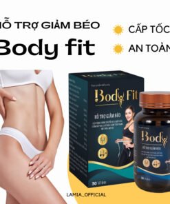 Viên uống giảm cân Body Fit giảm nhanh an toàn hiệu quả giảm 8-12kg sau 1 liệu trình, hộp 30 viên