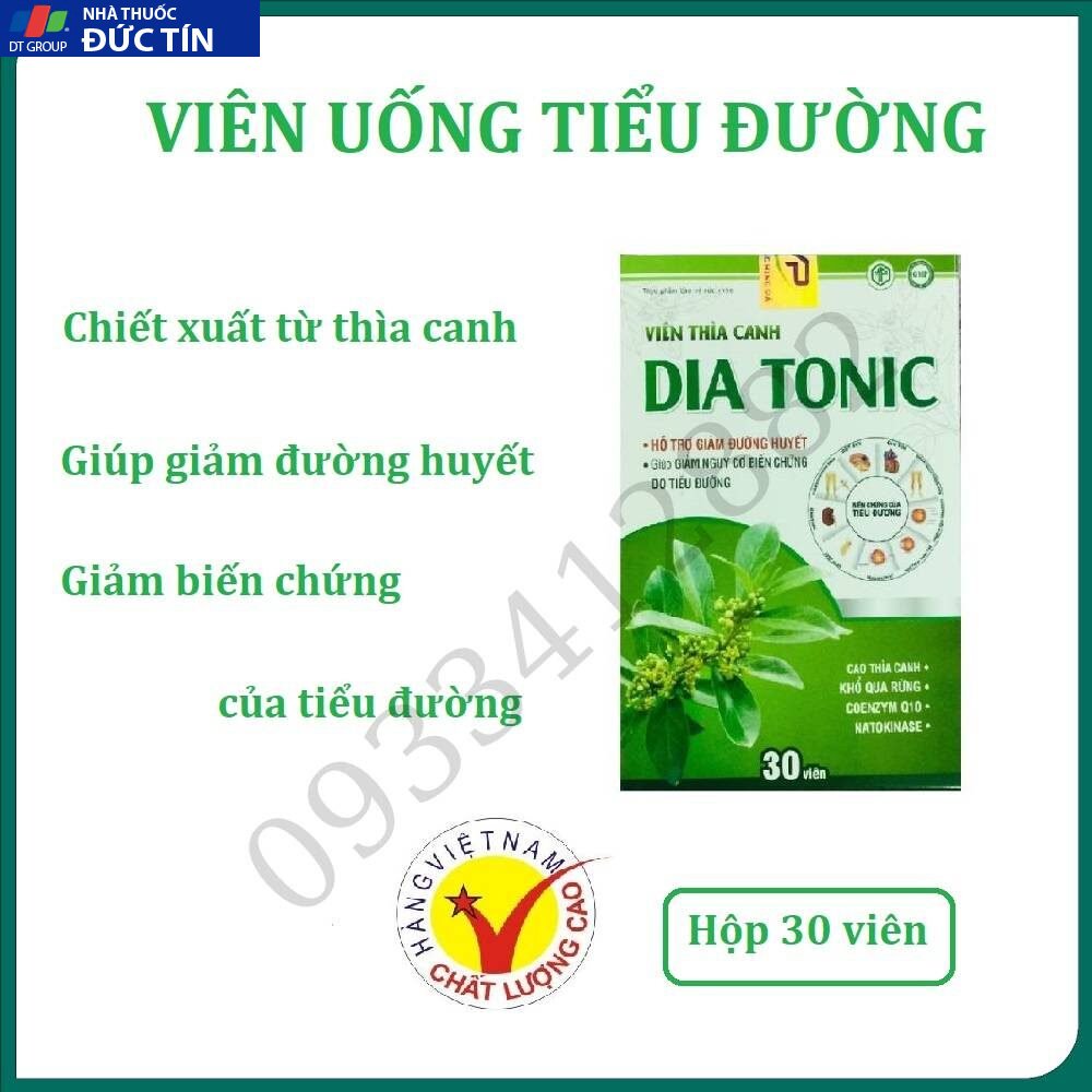 Tiểu đường Dia Tonic hỗ trợ giảm đường huyết, giảm biến chứng tiểu đường hiệu quả sau 1 liệu trình sử dụng 16 tieu1