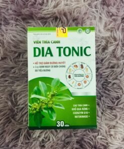 Tiểu đường Dia Tonic hỗ trợ giảm đường huyết, giảm biến chứng tiểu đường hiệu quả sau 1 liệu trình sử dụng