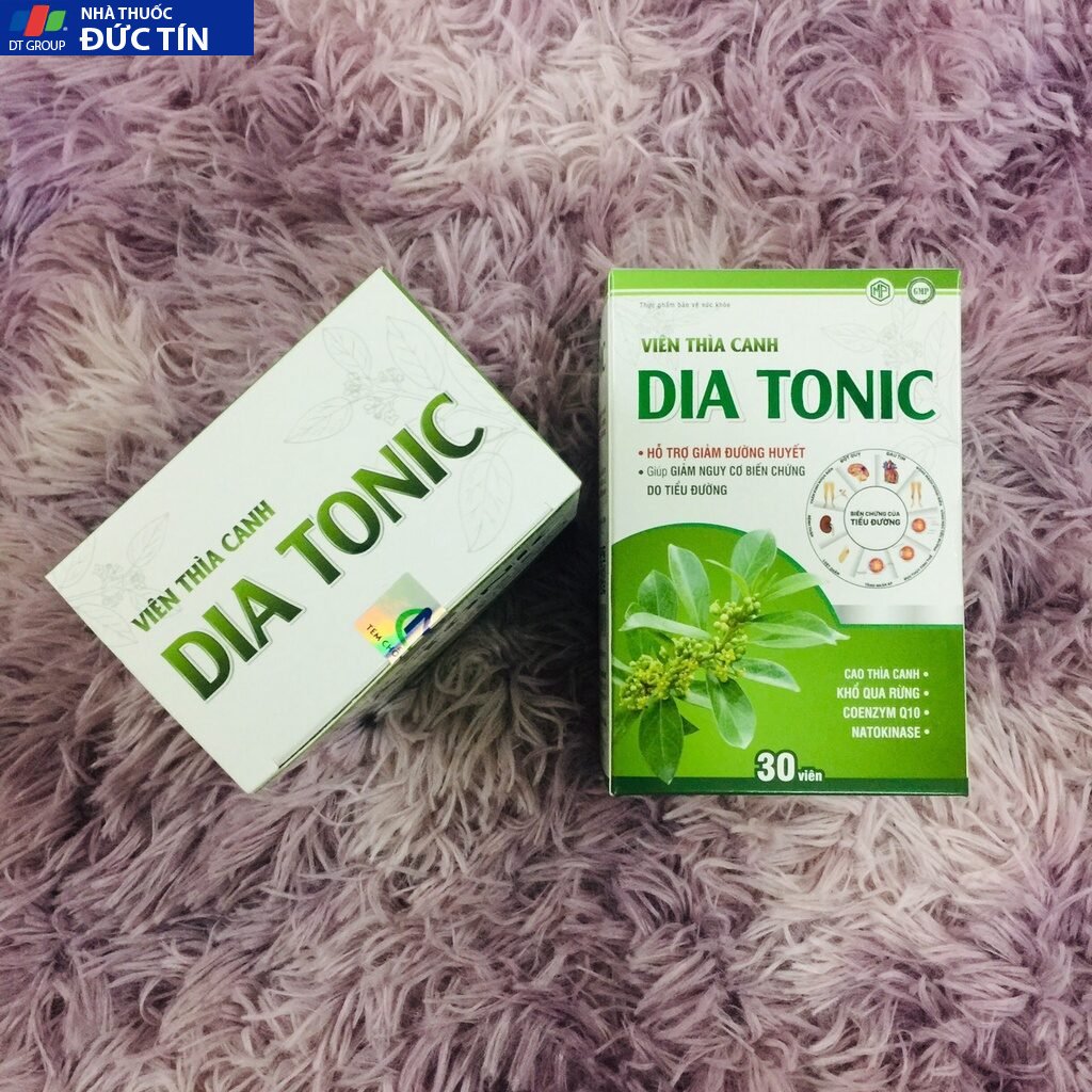 Tiểu đường Dia Tonic hỗ trợ giảm đường huyết, giảm biến chứng tiểu đường hiệu quả sau 1 liệu trình sử dụng 13 tieu4