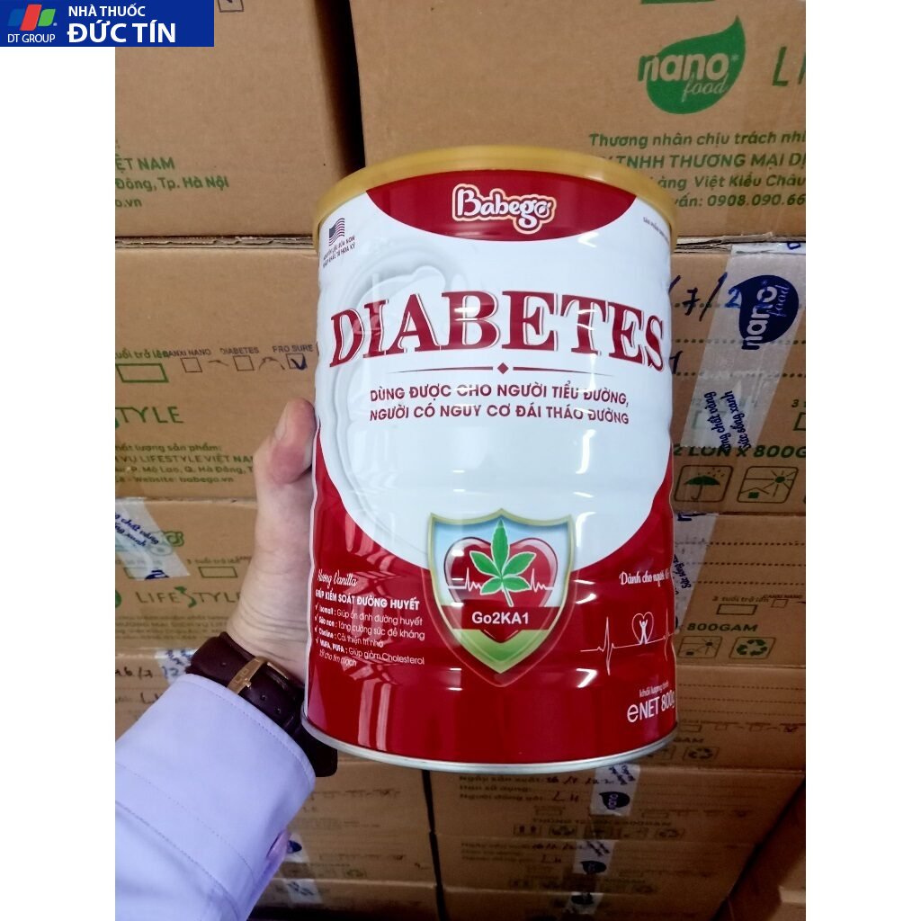 Sữa tiểu đường Babego Diabetes 800g 13 tieuduong5 2