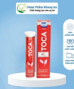 Viên sủi TOCA - Hỗ trợ tăng cân, ăn ngon, ngủ ngon, giảm mệt mỏi