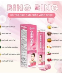 (Che tên SP) Hộp 20 viên sủi nở ngực Bing Bing tăng V1