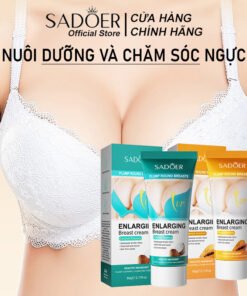 [ Chính Hãng Sadoer]Kem Nở Ngực ENLARGING BREAST CREAM Vòng 1 Tròn Trịa Săn Chắc, Giúp Da Mềm Mại Đàn Hồi (có che tên)