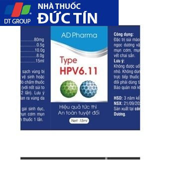 Type HPV6.11 thổi bay sùi mào gà, gai sinh dục, hạt ngọc dv chấm dứt sùi mào gà sau 7 ngày sử dụng ( che tên ) 12 xhpv3 1