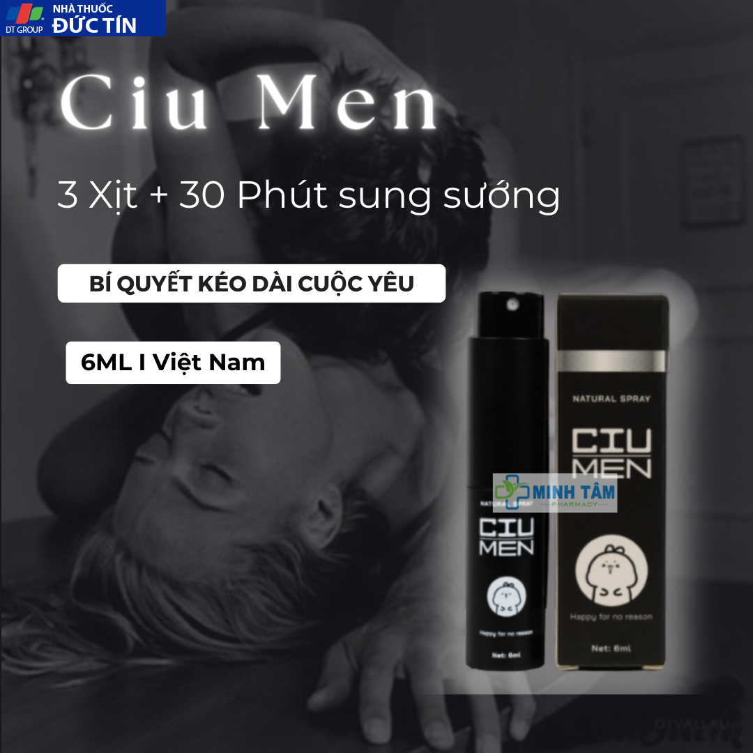 Chai Xịt Ciumen Chính Hãng - Tăng Thời Gian Quan Hệ Lâu Ra 11 xit chong xuat tinh som ciumen chinh hang