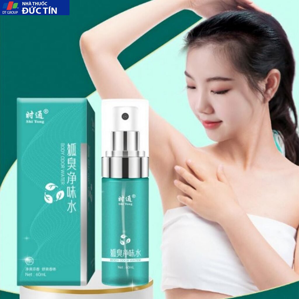Xịt Khử Mùi Shitong Chính Hãng Khử Mùi Hôi Nách Ngăn Tiết Mồ Hôi Khử Mùi Cơ Thể Chai Dạng Xịt 60ml 20 xitong9 1