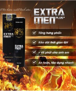 Alternative view of [HÀNG CHÍNH HÃNG] XỊT ExtramenPlus - K.ÉO D.À.I THỜI GIAN HỖ TRỢ SINH LÝ