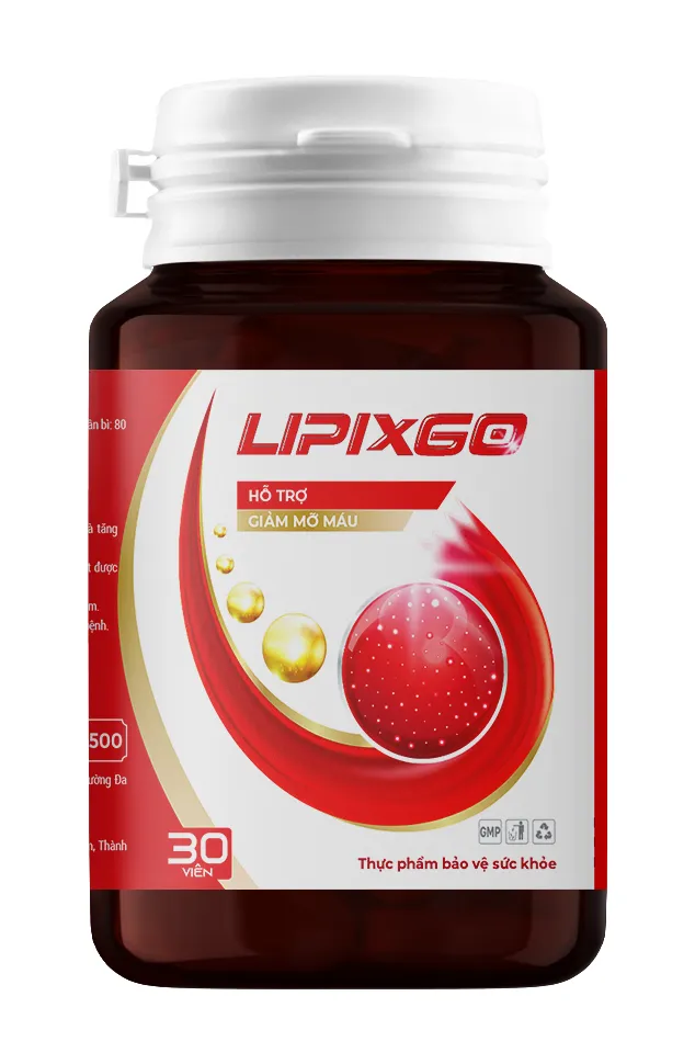 Lipixgo Hỗ trợ điều trị các bệnh Mỡ máu – Huyết áp cao 12 Lipixgo mo mau 4
