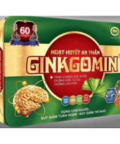 Alternative view of Hoạt Huyết An Thần Ginkgomin viên uống bổ lão bổ máu cải thiện tuần hoàn máu giúp an thần ngủ ngon