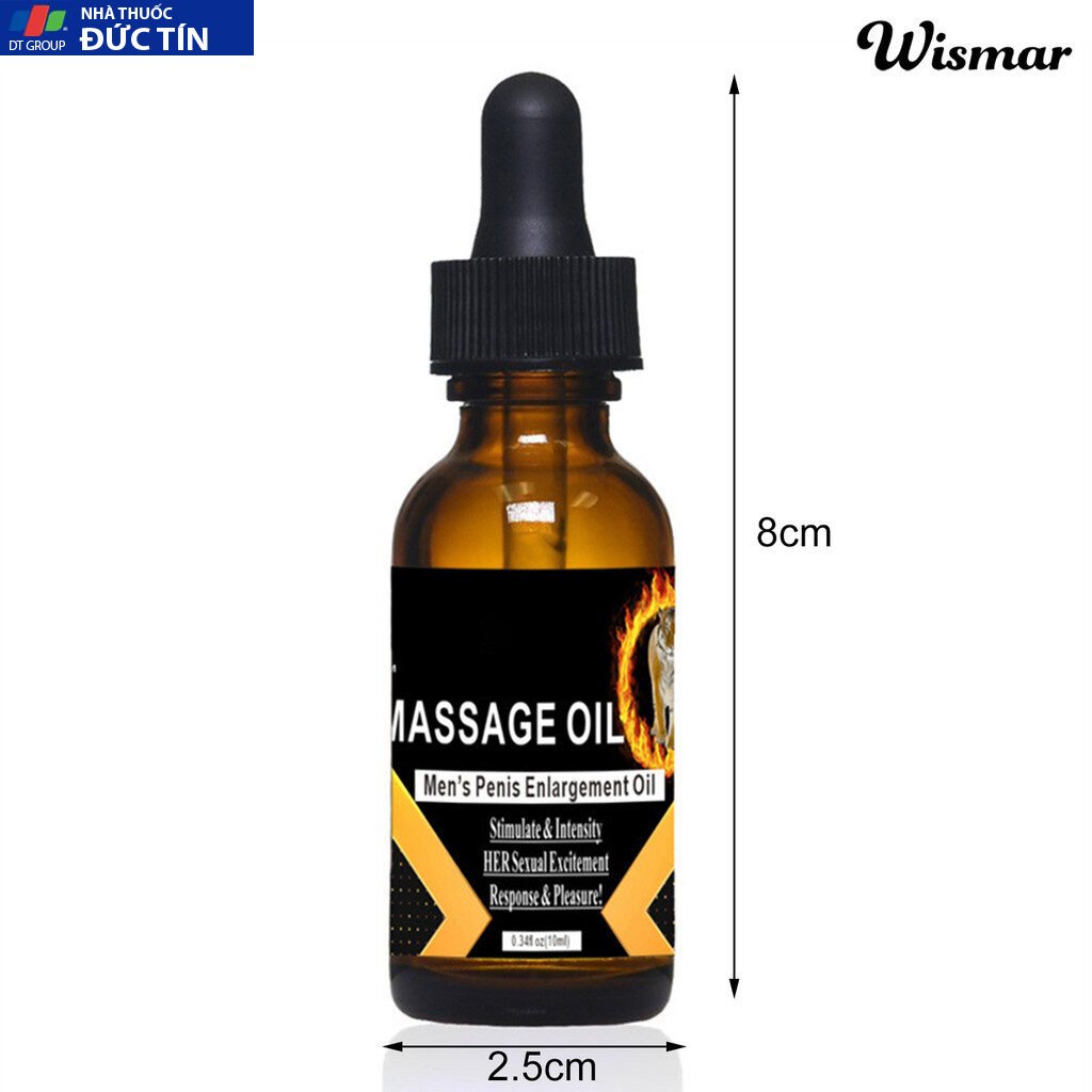 Wismar 10ml Tinh Dầu To Chim Hiệu Quả Lâu Dài Nhẹ Nhàng Nam Dương Vật To Chim Dầu Massage Cho Người Yêu 23 chim6