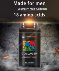 Alternative view of Viên uống bổ sung collagen nam mỹ Youtheory Collagen Type 1,2,3 Healthy Care dành cho nam 390v