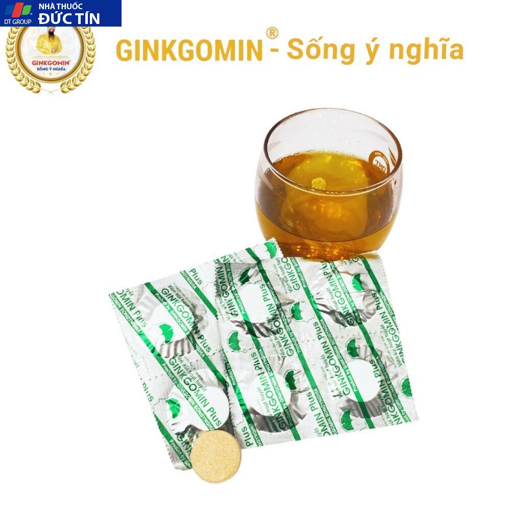 Viên sủi hoạt huyết Ginkgomin Plus - Bí Quyết Hoạt Huyết An Thần, Tăng Cường Trí Não và Sức Khỏe Toàn Diện 22 ginkgo8