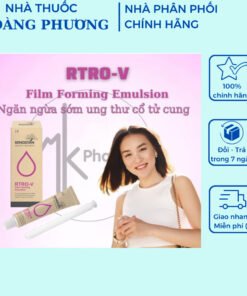 Alternative view of Kem RTRO-V Film Forming Emulsion Giúp Hỗ Trợ Loại Bỏ H.P.V (sui.mào.gà) 30ml