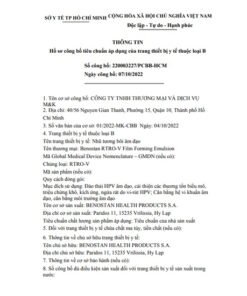 Kem RTRO-V Film Forming Emulsion Giúp Hỗ Trợ Loại Bỏ H.P.V (sui.mào.gà) 30ml 10 kem3