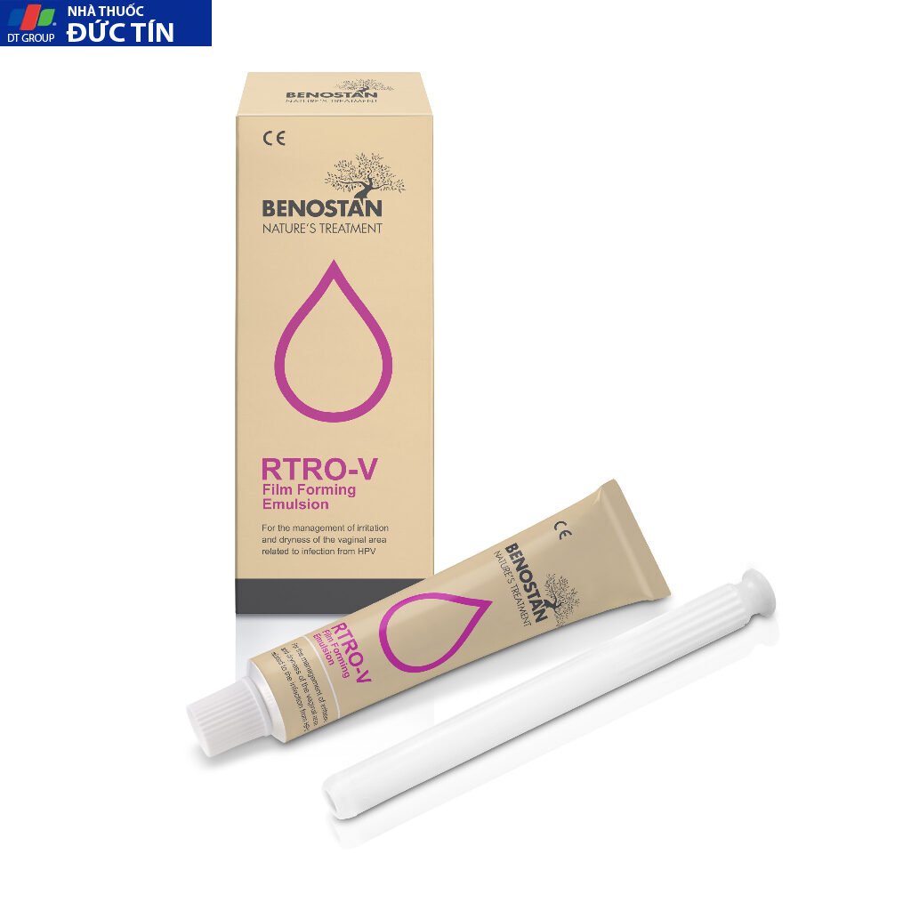 Kem RTRO-V Film Forming Emulsion Giúp Hỗ Trợ Loại Bỏ H.P.V (sui.mào.gà) 30ml 20 kem6