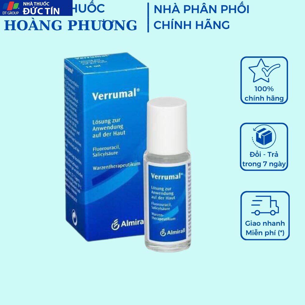 Verrumal solution 13ml thổi bay Sùi Mào Gà, Mụn Cóc nhập chính hãng của Đức ( có che tên ) 21 muncoc1
