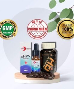 Combo Viên nang đông trùng hạ thảo CAO NHUNG HƯƠU - LINH CHI và XHPV thổi bay sùi mào gà, gai sinh dục, hạt ngọc