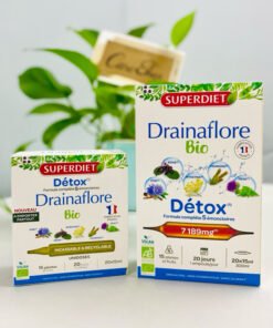 Thải độc chuyên sâu 5 trong 1 Detox Drainaflore BIO Superdiet 20 ống 12 thaidoc1 1
