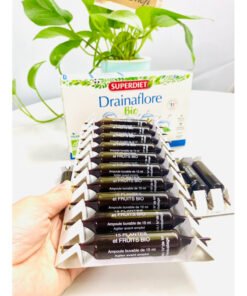 Thải độc chuyên sâu 5 trong 1 Detox Drainaflore BIO Superdiet 20 ống 13 thaidoc2