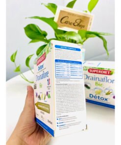 Thải độc chuyên sâu 5 trong 1 Detox Drainaflore BIO Superdiet 20 ống 17 thaidoc7