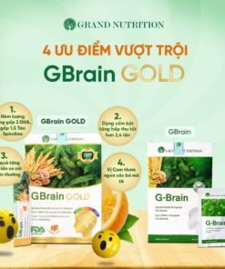 Alternative view of Cốm trí não G-Brain cho trẻ em mất tập trung, trí nhớ kém