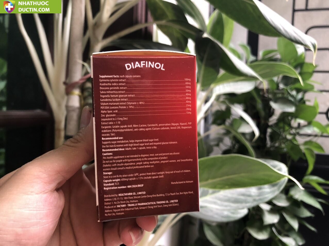 Viên Uống Diafinol Hỗ Trợ Đường Huyết 14 diffa6