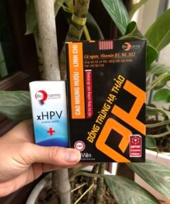 Bộ XHPV Combo XHPV thổi bay sùi mào gà, gai sinh dục, hạt ngọc + Viên nang đông trùng hạ thảo CAO NHUNG HƯƠU - LINH CHI
