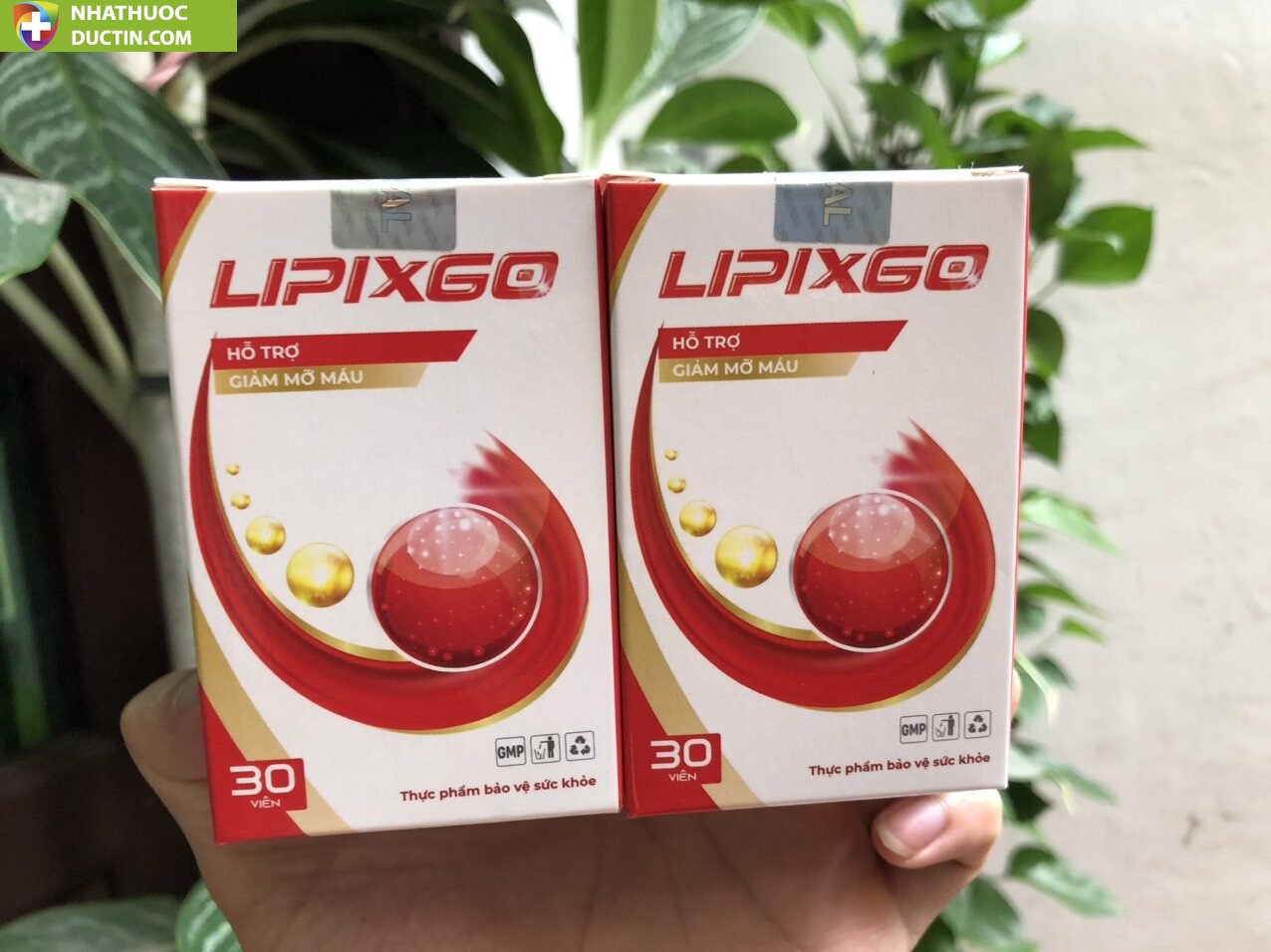 Viên uống Lipixgo hỗ trợ giảm mỡ máu tim mạch hộp 30 viên 7 li1 1