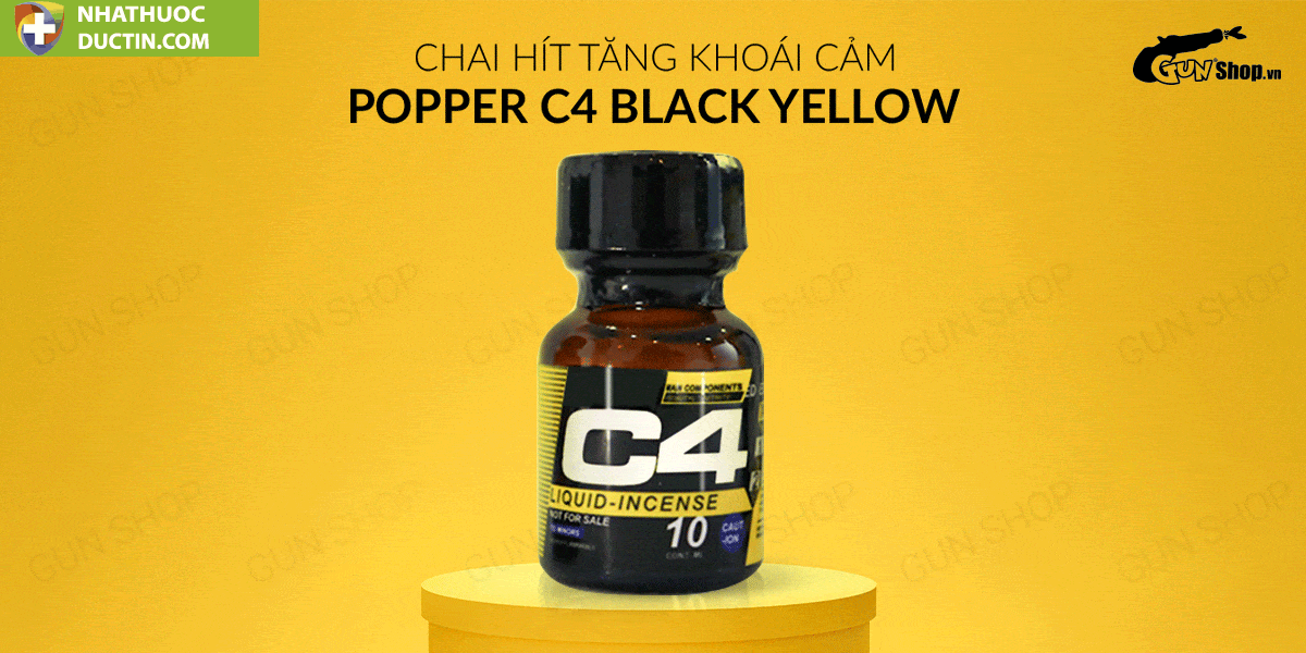 Popper C4 Yellow 10ml chính hãng Mỹ USA PWD 16 1 min a833fb4edfd44f2181f175207127dc96