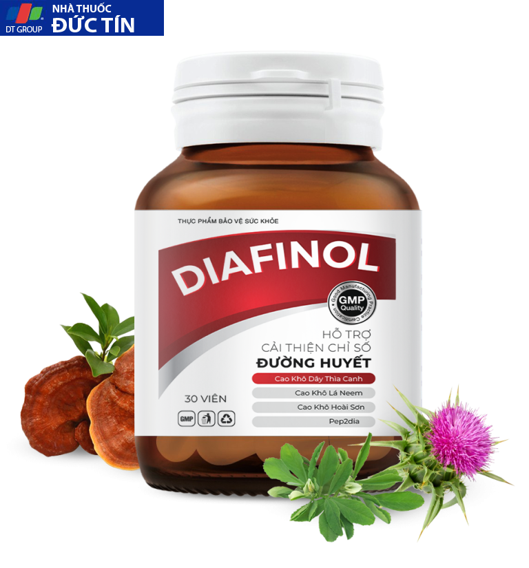 Combo 3 hộp Viên Uống Diafinol Hỗ Trợ Đường Huyết 9 Diafinol VN Decor 02 768x825 3